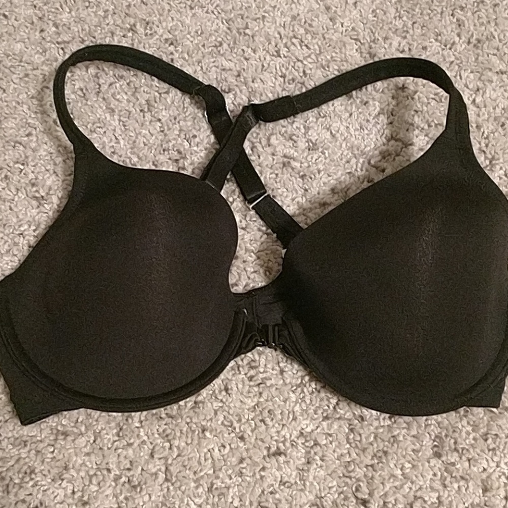 Soma basic black tank top bra